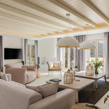 Exquisite Santorini Villa G 4 Bedroom Private Pool Sea View Elia *