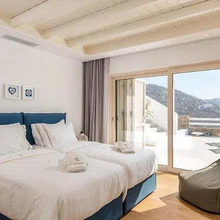 Exquisite Santorini Villa G 4 Bedroom Private Pool Sea View Elia Villa *