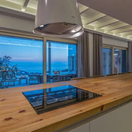 Villa Exquisite Santorini Villa G 4 Bedroom Private Pool Sea View Elia *