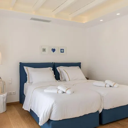 Villa Exquisite Santorini Villa G 4 Bedroom Private Pool Sea View Elia Mykonos Town